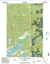 AKELEY, MN HISTORICAL MAP GEOPDF 7.5X7.5