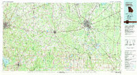 VALDOSTA, GA-FL HISTORICAL MAP GEOPDF 30
