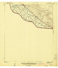 TORNILLO, TX HISTORICAL MAP GEOPDF 15X15
