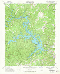 PHILPOTT LAKE, VA HISTORICAL MAP GEOPDF