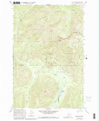 OLSON PEAK, MT HISTORICAL MAP GEOPDF 7.5
