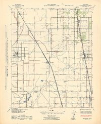 EARLIMART, CA HISTORICAL MAP GEOPDF 15X1