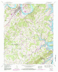 LOUDON, TN HISTORICAL MAP GEOPDF 7.5X7.5