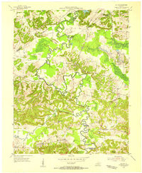 DALTON, KY HISTORICAL MAP GEOPDF 7.5X7.5