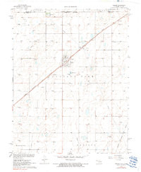 TYRONE, OK-KS HISTORICAL MAP GEOPDF 7.5X