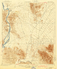 LAGUNA, AZ-CA HISTORICAL MAP GEOPDF 15X1