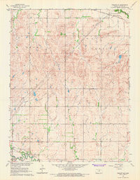 TESCOTT SE, KS HISTORICAL MAP GEOPDF 7.5