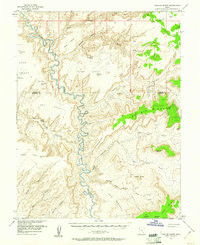 FIDDLER BUTTE, UT HISTORICAL MAP GEOPDF