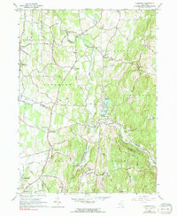 CLERMONT, NY HISTORICAL MAP GEOPDF 7.5X7