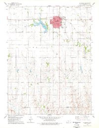 PLAINVILLE, KS HISTORICAL MAP GEOPDF 7.5
