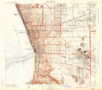 TORRANCE, CA HISTORICAL MAP GEOPDF 7.5X7