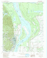 HELENA, AR-MS HISTORICAL MAP GEOPDF 7.5X