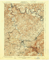 LATROBE, PA HISTORICAL MAP GEOPDF 15X15
