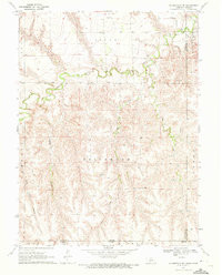CULBERTSON SE, NE-KS HISTORICAL MAP GEOP