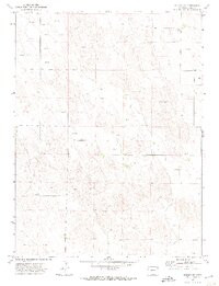 ECKLEY NE, CO HISTORICAL MAP GEOPDF 7.5X
