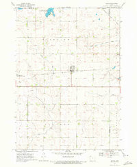 HARRIS, IA-MN HISTORICAL MAP GEOPDF 7.5X