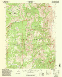EAGLE PEAK, CA HISTORICAL MAP GEOPDF 7.5