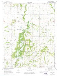 DENNIS, KS HISTORICAL MAP GEOPDF 7.5X7.5
