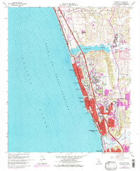 ENCINITAS, CA HISTORICAL MAP GEOPDF 7.5X