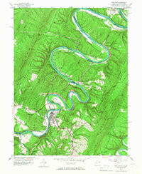 PAW PAW, WV-MD HISTORICAL MAP GEOPDF 7.5