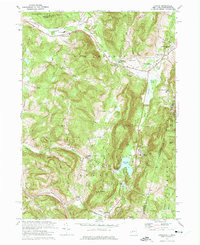 CANAAN, NY-MA HISTORICAL MAP GEOPDF 7.5X