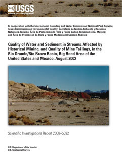 STREAMS AFFECTED BY MINING BIG BEN AREA