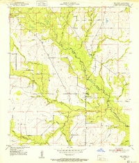 DRY CREEK, LA HISTORICAL MAP GEOPDF 7.5X