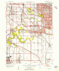CALUMET CITY, IL-IN HISTORICAL MAP GEOPD