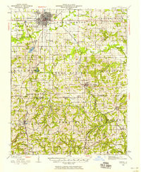MARION, IL HISTORICAL MAP GEOPDF 15X15 G