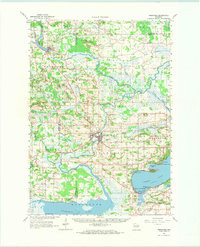 NESHKORO, WI HISTORICAL MAP GEOPDF 15X15
