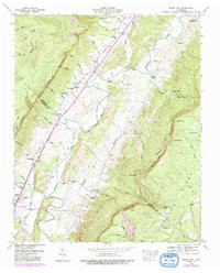 MOUNT AIRY, TN HISTORICAL MAP GEOPDF 7.5