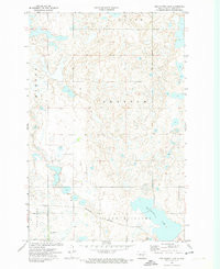 DES MOINES LAKE, ND HISTORICAL MAP GEOPD