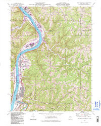 NEW MARTINSVILLE, WV-OH HISTORICAL MAP G