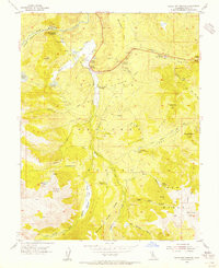 FALES HOT SPRINGS, CA HISTORICAL MAP GEO