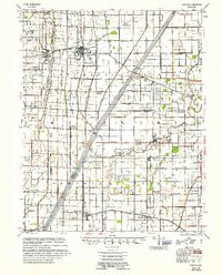PASCOLA, MO HISTORICAL MAP GEOPDF 15X15