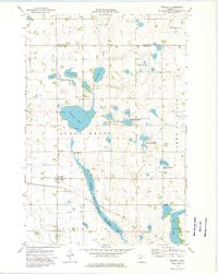 WENDELL, MN HISTORICAL MAP GEOPDF 7.5X7.