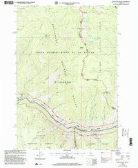 WAUGH MOUNTAIN, ID HISTORICAL MAP GEOPDF