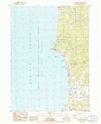 CAPE SEBASTIAN, OR HISTORICAL MAP GEOPDF