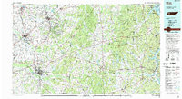 MILAN, TN HISTORICAL MAP GEOPDF 30X60 GR