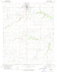 OKEENE, OK HISTORICAL MAP GEOPDF 7.5X7.5