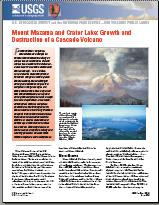 MOUNT MAZAMA AND CRATER LAKE : VOLCANO