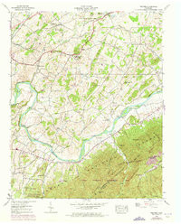 TELFORD, TN HISTORICAL MAP GEOPDF 7.5X7.