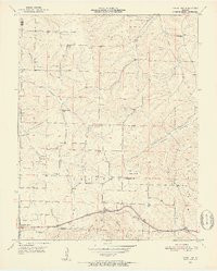 CABOOL NW, MO HISTORICAL MAP GEOPDF 7.5X