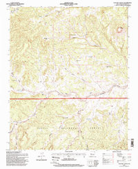 PASTURE CANYON, NM HISTORICAL MAP GEOPDF