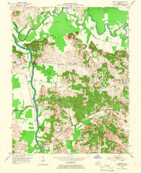 EQUALITY, KY HISTORICAL MAP GEOPDF 7.5X7