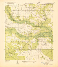 TEMPLE, LA HISTORICAL MAP GEOPDF 7.5X7.5