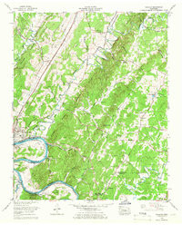 CALHOUN, TN HISTORICAL MAP GEOPDF 7.5X7.