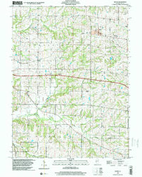 BAYLIS, IL HISTORICAL MAP GEOPDF 7.5X7.5