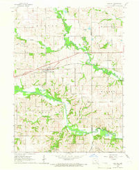 ROSE HILL, IA HISTORICAL MAP GEOPDF 7.5X