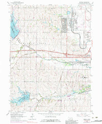 EMERALD, NE HISTORICAL MAP GEOPDF 7.5X7.
